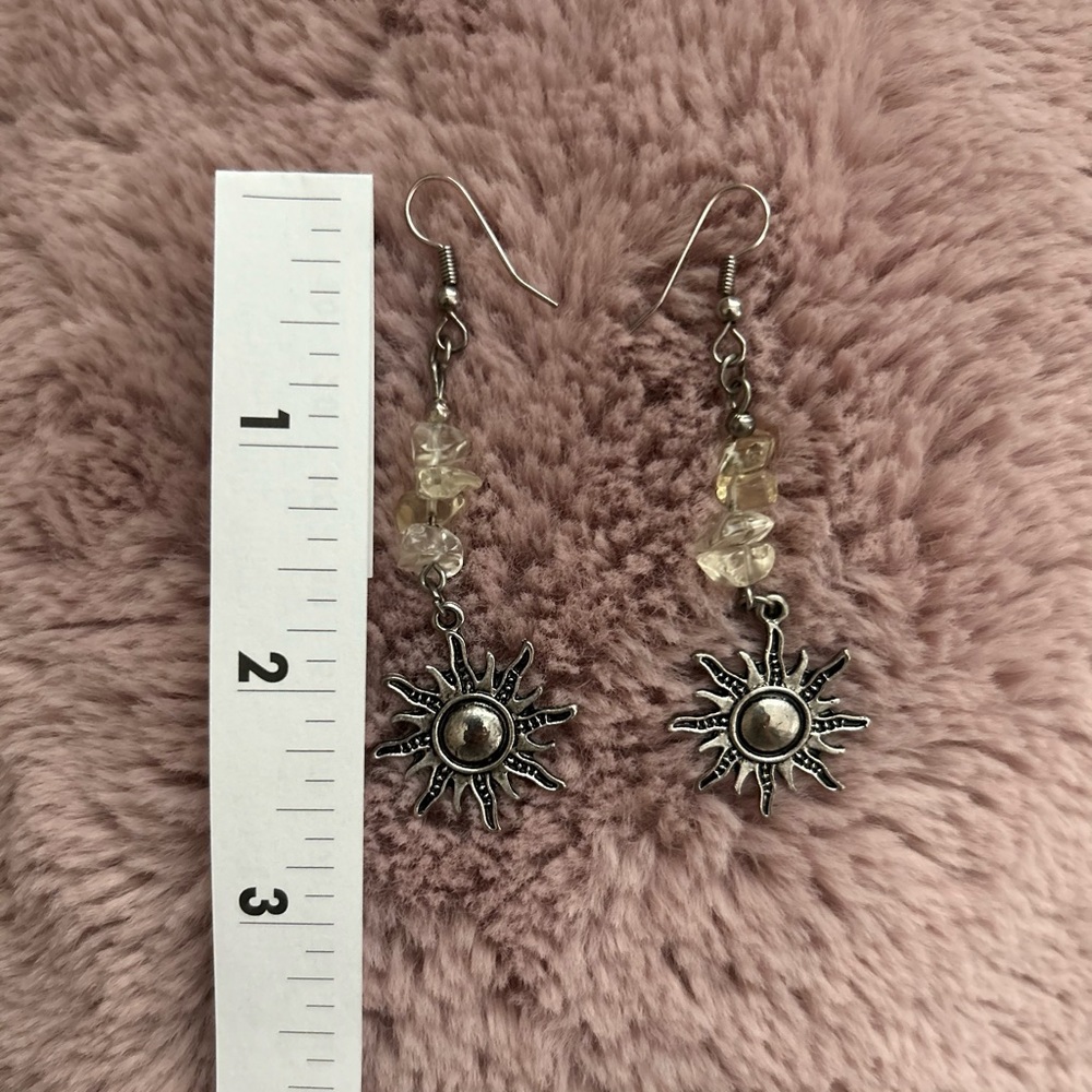 Sun earrings ☀️ - Picture 4 of 5